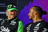 TEST BAHRAIN, (L to R): Lewis Hamilton (GBR) Mercedes AMG F1; Lance Stroll (CDN) Aston Martin F1 Team; Esteban Ocon (FRA) Alpine F1 Team, in the FIA Press Conference.
23.02.2024. Formula 1 Testing, Sakhir, Bahrain, Day Three.
- www.xpbimages.com, EMail: requests@xpbimages.com © Copyright: Charniaux / XPB Images