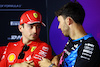 BAHRAIN TEST, (L to R): Charles Leclerc (MON) Ferrari and Pierre Gasly (FRA) Alpine F1 Team in the FIA ​​Press Conference. 23.02.2024. Formula 1 Testing, Sakhir, Bahrain, Day Three. - www.xpbimages.com, EMail: requests@xpbimages.com © Copyright: Charniaux / XPB Images