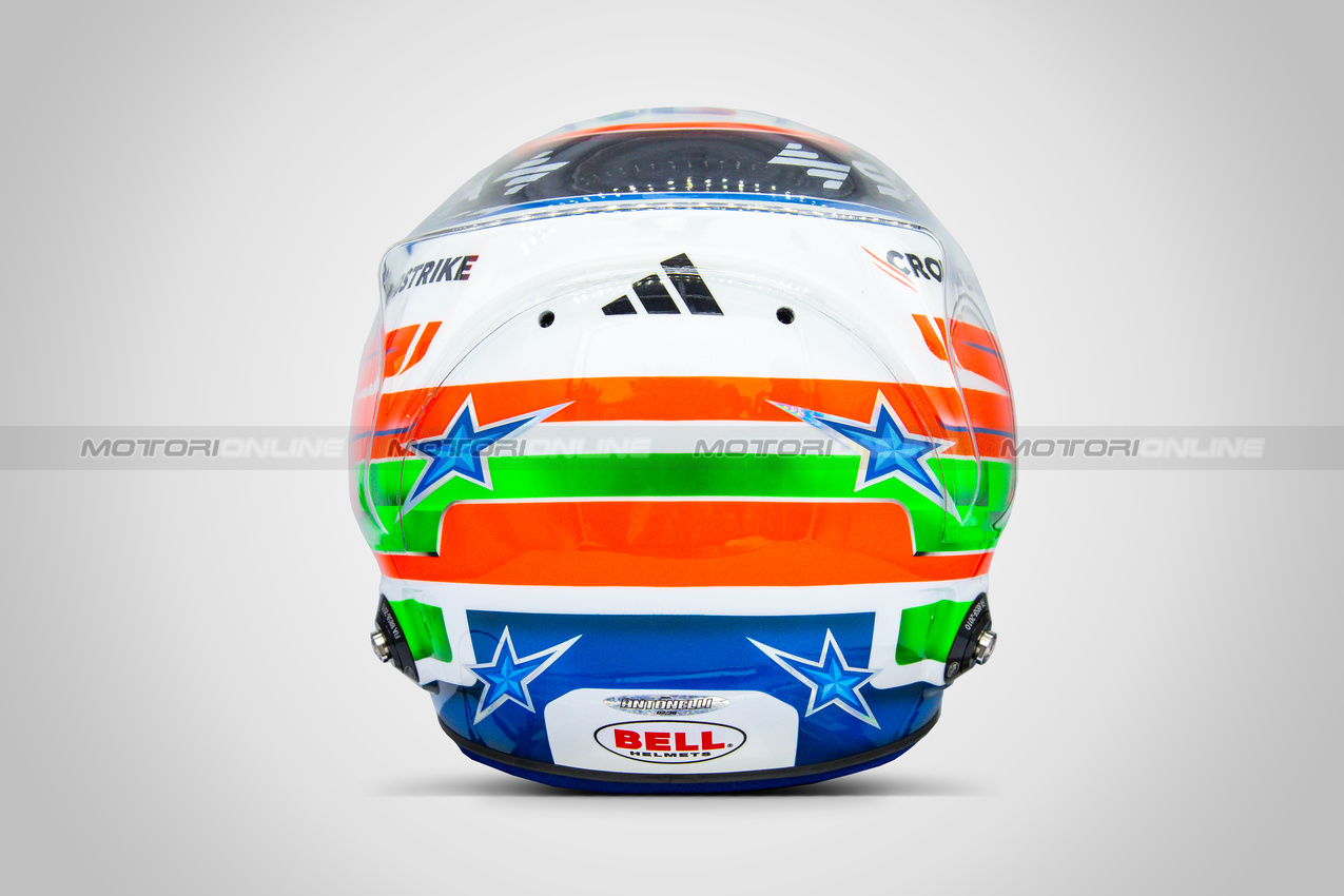 CASCHI 2025, The helmet of Andrea Kimi Antonelli (ITA) Mercedes AMG F1.

15.03.2025. Formula 1 World Championship, Rd 1, Australian Grand Prix, Albert Park, Melbourne, Australia, Qualifiche Day.

- www.xpbimages.com, EMail: requests@xpbimages.com © Copyright: XPB Images