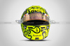 CASCHI 2025, The helmet of Lando Norris (GBR) McLaren.

15.03.2025. Formula 1 World Championship, Rd 1, Australian Grand Prix, Albert Park, Melbourne, Australia, Qualifiche Day.

- www.xpbimages.com, EMail: requests@xpbimages.com © Copyright: XPB Images