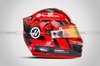 CASCHI 2025, The helmet of Esteban Ocon (FRA) Haas F1 Team.

15.03.2025. Formula 1 World Championship, Rd 1, Australian Grand Prix, Albert Park, Melbourne, Australia, Qualifiche Day.

- www.xpbimages.com, EMail: requests@xpbimages.com © Copyright: XPB Images
