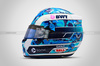 CASCHI 2025, The helmet of Pierre Gasly (FRA) Alpine F1 Team.

15.03.2025. Formula 1 World Championship, Rd 1, Australian Grand Prix, Albert Park, Melbourne, Australia, Qualifiche Day.

- www.xpbimages.com, EMail: requests@xpbimages.com © Copyright: XPB Images