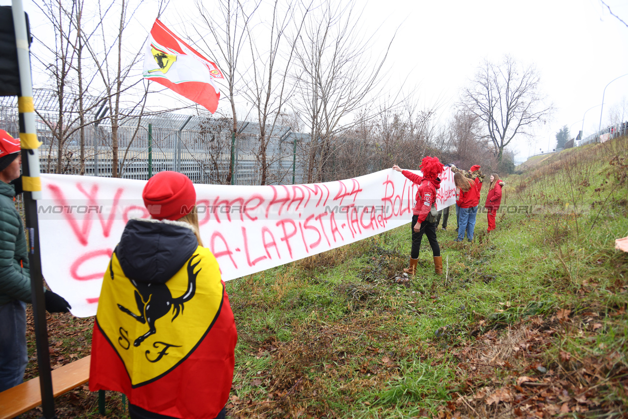 DEBUTTO HAMILTON FERRARI