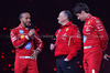 F1 75 LIVE, (L to R): Lewis Hamilton (GBR) Ferrari with Frederic Vasseur (FRA) Ferrari Team Principal e Charles Leclerc (MON) Ferrari.

18.02.2025. Formula One World Championship, F1 75 Live. O2 Arena, London, England.

- www.xpbimages.com, EMail: requests@xpbimages.com © Copyright: Batchelor / XPB Images