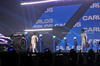 F1 75 LIVE, (L to R): Carlos Sainz (ESP) Williams Racing e Alexander Albon (THA) Williams Racing.

18.02.2025. Formula One World Championship, F1 75 Live. O2 Arena, London, England.

- www.xpbimages.com, EMail: requests@xpbimages.com © Copyright: Batchelor / XPB Images