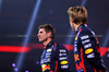 F1 75 LIVE, (L to R): Max Verstappen (NLD) Red Bull Racing e Liam Lawson (NZL) Red Bull Racing.

18.02.2025. Formula One World Championship, F1 75 Live. O2 Arena, London, England.

- www.xpbimages.com, EMail: requests@xpbimages.com © Copyright: Batchelor / XPB Images