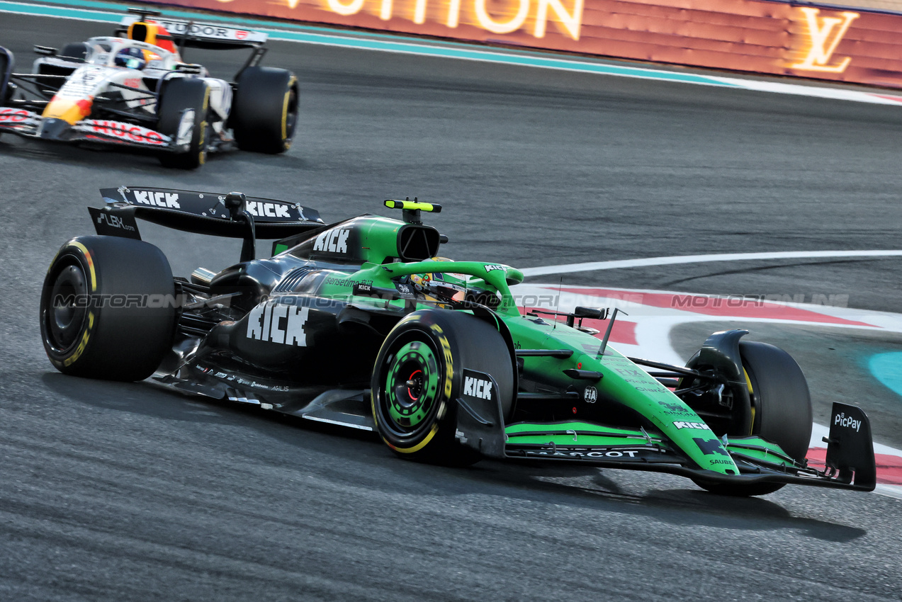 GP ABU DHABI, Gabriel Bortoleto (BRA) Sauber C45.

07.12.2025. Formula 1 World Championship, Rd 24, Abu Dhabi Grand Prix, Yas Marina Circuit, Abu Dhabi, Gara Day.

- www.xpbimages.com, EMail: requests@xpbimages.com © Copyright: Charniaux / XPB Images