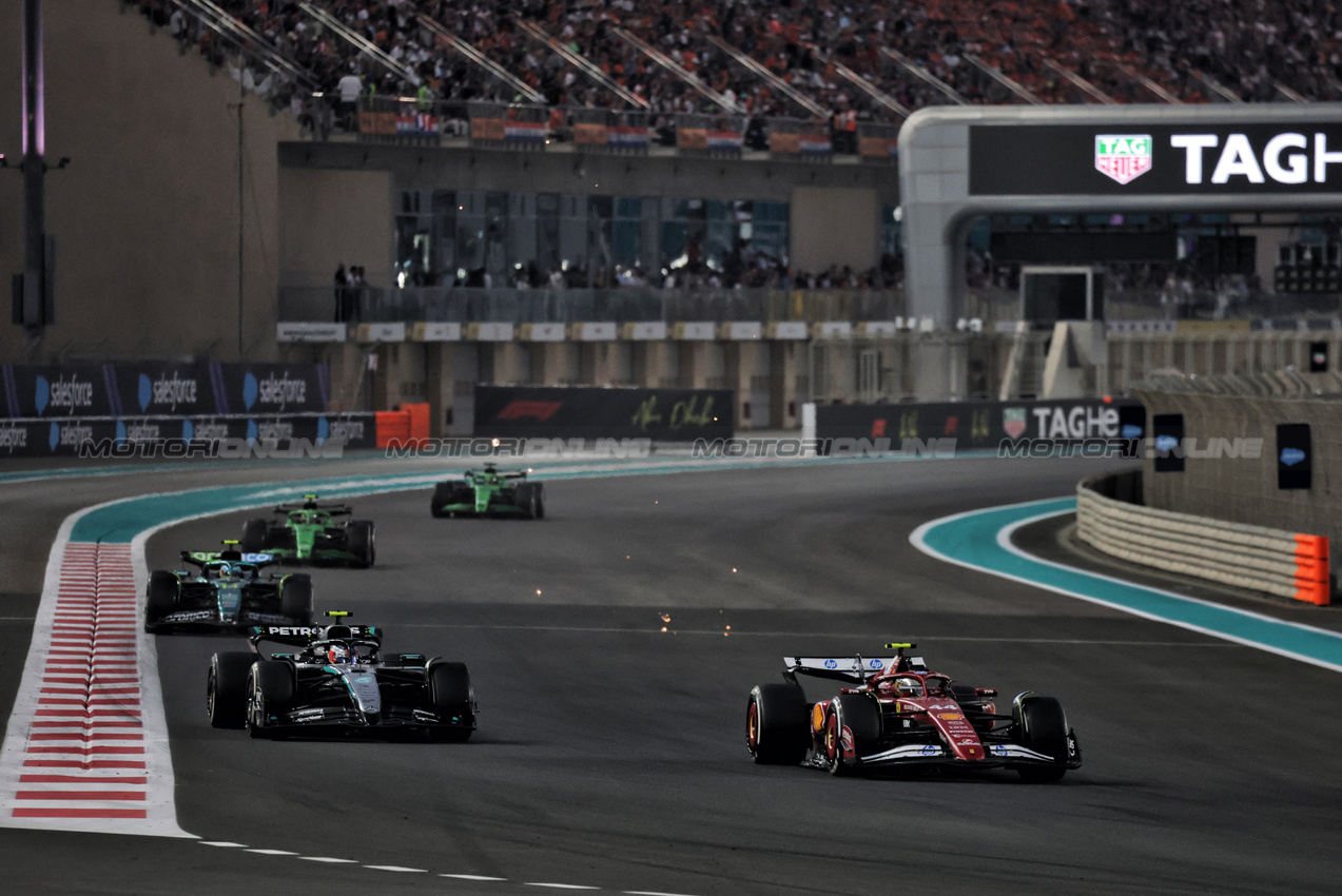GP ABU DHABI, Lewis Hamilton (GBR) Ferrari SF-25.
07.12.2025. Formula 1 World Championship, Rd 24, Abu Dhabi Grand Prix, Yas Marina Circuit, Abu Dhabi, Gara Day.
- www.xpbimages.com, EMail: requests@xpbimages.com © Copyright: Moy / XPB Images