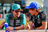 GP ABU DHABI, (L to R): Fernando Alonso (ESP) Aston Martin F1 Team e Andrea Kimi Antonelli (ITA) Mercedes AMG F1 on the drivers' parade.
07.12.2025. Formula 1 World Championship, Rd 24, Abu Dhabi Grand Prix, Yas Marina Circuit, Abu Dhabi, Gara Day.
- www.xpbimages.com, EMail: requests@xpbimages.com © Copyright: Batchelor / XPB Images