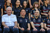 GP ABU DHABI, (L to R): Dr Helmut Marko (AUT) Red Bull Motorsport Consultant; Koji Watanabe (JPN) Honda Racing Corporation - HRC - President; e Gianpiero Lambiase (ITA) Red Bull Racing Head of Racing, at a team photograph.
07.12.2025. Formula 1 World Championship, Rd 24, Abu Dhabi Grand Prix, Yas Marina Circuit, Abu Dhabi, Gara Day.
- www.xpbimages.com, EMail: requests@xpbimages.com © Copyright: Moy / XPB Images
