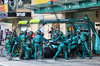 GP ABU DHABI, Fernando Alonso (ESP) Aston Martin F1 Team AMR25 makes a pit stop.
07.12.2025. Formula 1 World Championship, Rd 24, Abu Dhabi Grand Prix, Yas Marina Circuit, Abu Dhabi, Gara Day.
- www.xpbimages.com, EMail: requests@xpbimages.com © Copyright: Batchelor / XPB Images