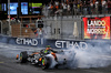 GP ABU DHABI, Third placed Lando Norris (GBR) McLaren MCL39 celebrates winning the World Championship with doughnuts at the end of the race.

07.12.2025. Formula 1 World Championship, Rd 24, Abu Dhabi Grand Prix, Yas Marina Circuit, Abu Dhabi, Gara Day.

- www.xpbimages.com, EMail: requests@xpbimages.com © Copyright: Batchelor / XPB Images