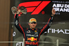 GP ABU DHABI, Gara winner Max Verstappen (NLD) Red Bull Racing celebrates on the podium.
07.12.2025. Formula 1 World Championship, Rd 24, Abu Dhabi Grand Prix, Yas Marina Circuit, Abu Dhabi, Gara Day.
- www.xpbimages.com, EMail: requests@xpbimages.com © Copyright: Bearne / XPB Images