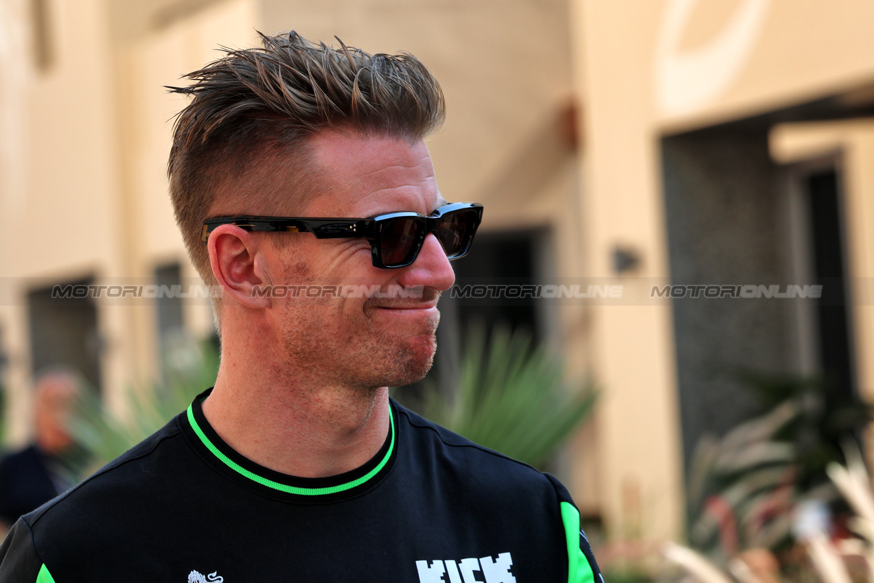 GP ABU DHABI, Nico Hulkenberg (GER) Sauber.

04.12.2025. Formula 1 World Championship, Rd 24, Abu Dhabi Grand Prix, Yas Marina Circuit, Abu Dhabi, Preparation Day.

- www.xpbimages.com, EMail: requests@xpbimages.com © Copyright: Batchelor / XPB Images