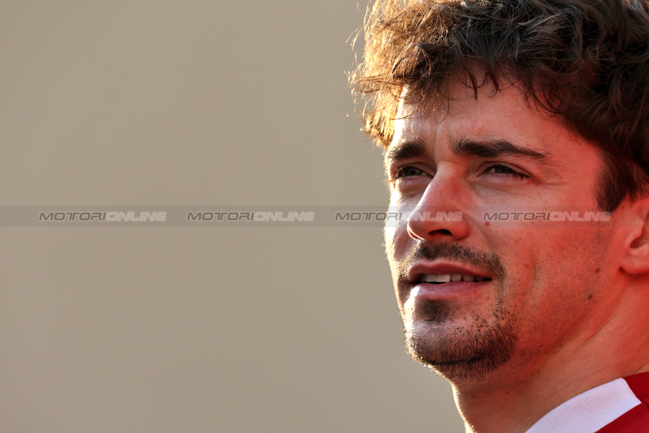 GP ABU DHABI, Charles Leclerc (MON) Ferrari.
04.12.2025. Formula 1 World Championship, Rd 24, Abu Dhabi Grand Prix, Yas Marina Circuit, Abu Dhabi, Preparation Day.
- www.xpbimages.com, EMail: requests@xpbimages.com © Copyright: Moy / XPB Images