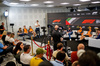GP ABU DHABI, (L to R): Max Verstappen (NLD) Red Bull Racing; Lando Norris (GBR) McLaren; e Oscar Piastri (AUS) McLaren, in the FIA Press Conference.

04.12.2025. Formula 1 World Championship, Rd 24, Abu Dhabi Grand Prix, Yas Marina Circuit, Abu Dhabi, Preparation Day.

- www.xpbimages.com, EMail: requests@xpbimages.com © Copyright: Price	/ XPB Images