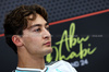 GP ABU DHABI, George Russell (GBR) Mercedes AMG F1 in the FIA Press Conference.

04.12.2025. Formula 1 World Championship, Rd 24, Abu Dhabi Grand Prix, Yas Marina Circuit, Abu Dhabi, Preparation Day.

- www.xpbimages.com, EMail: requests@xpbimages.com © Copyright: Bearne / XPB Images