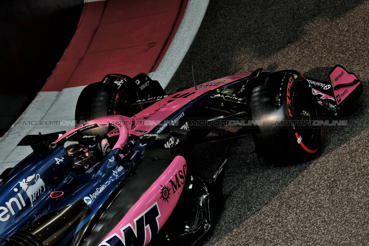 GP ABU DHABI, Pierre Gasly (FRA) Alpine F1 Team A525.
06.12.2025. Formula 1 World Championship, Rd 24, Abu Dhabi Grand Prix, Yas Marina Circuit, Abu Dhabi, Qualifiche Day.
- www.xpbimages.com, EMail: requests@xpbimages.com © Copyright: Charniaux / XPB Images