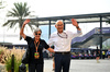 GP ABU DHABI, Peter Sauber (SUI) Former Sauber Owner (Right) with sua moglie Christiane Sauber.
06.12.2025. Formula 1 World Championship, Rd 24, Abu Dhabi Grand Prix, Yas Marina Circuit, Abu Dhabi, Qualifiche Day.
- www.xpbimages.com, EMail: requests@xpbimages.com © Copyright: Price / XPB Images