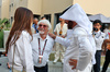 GP ABU DHABI, (L to R): Fabiana Flosi (BRA) with Bernie Ecclestone (GBR) e Mohammed Bin Sulayem (UAE) FIA President.
06.12.2025. Formula 1 World Championship, Rd 24, Abu Dhabi Grand Prix, Yas Marina Circuit, Abu Dhabi, Qualifiche Day.
- www.xpbimages.com, EMail: requests@xpbimages.com © Copyright: Moy / XPB Images