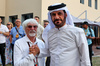 GP ABU DHABI, (L to R): Bernie Ecclestone (GBR) with Mohammed Bin Sulayem (UAE) FIA President.
06.12.2025. Formula 1 World Championship, Rd 24, Abu Dhabi Grand Prix, Yas Marina Circuit, Abu Dhabi, Qualifiche Day.
- www.xpbimages.com, EMail: requests@xpbimages.com © Copyright: Moy / XPB Images