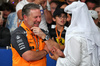 GP ABU DHABI, (L to R): Zak Brown (USA) McLaren Executive Director with Mohammed Bin Sulayem (UAE) FIA President in qualifying parc ferme.
06.12.2025. Formula 1 World Championship, Rd 24, Abu Dhabi Grand Prix, Yas Marina Circuit, Abu Dhabi, Qualifiche Day.
- www.xpbimages.com, EMail: requests@xpbimages.com © Copyright: Batchelor / XPB Images