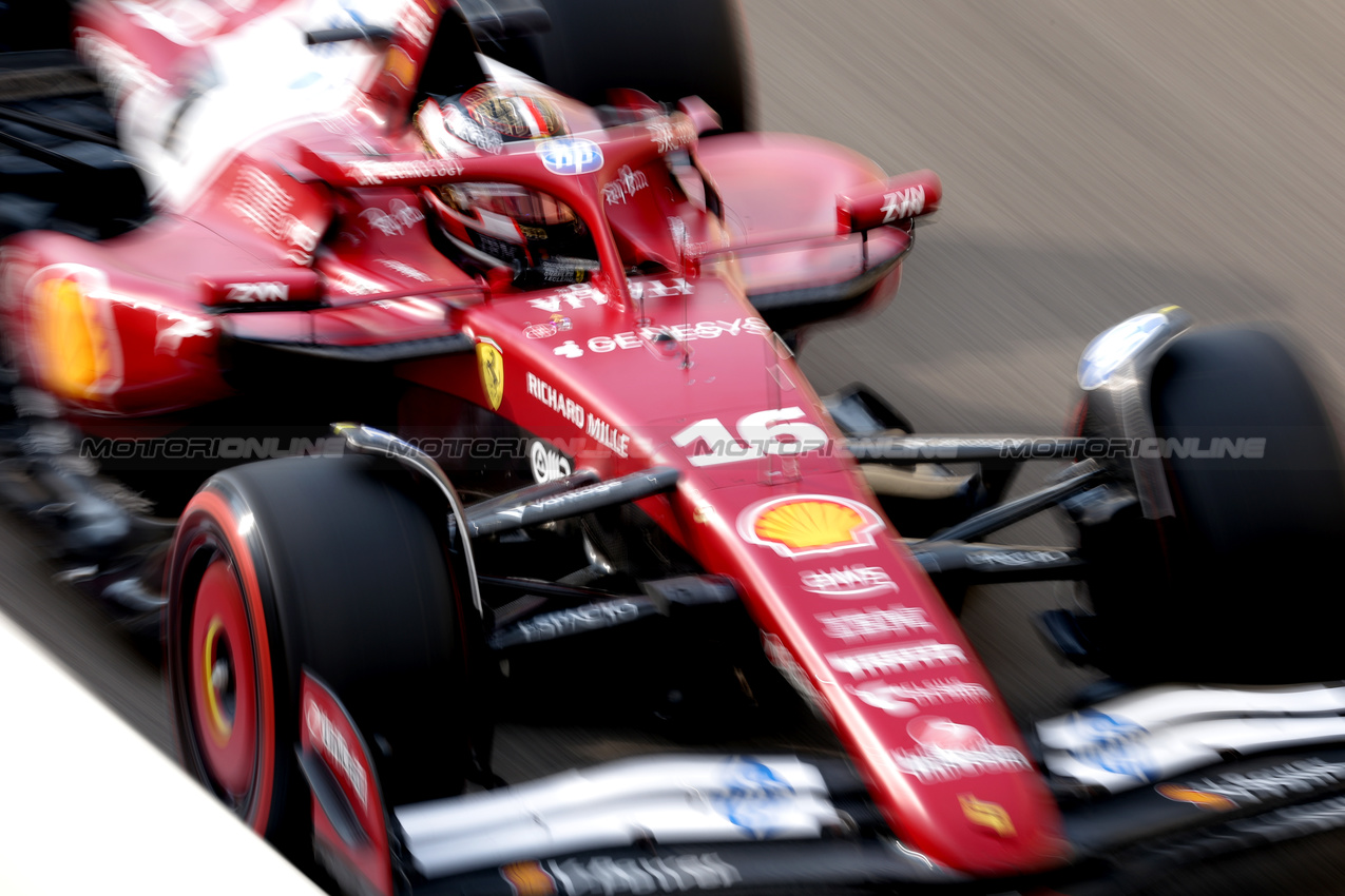 GP ABU DHABI, Charles Leclerc (MON) Ferrari SF-25.

05.12.2025. Formula 1 World Championship, Rd 24, Abu Dhabi Grand Prix, Yas Marina Circuit, Abu Dhabi, Practice Day.

 - www.xpbimages.com, EMail: requests@xpbimages.com © Copyright: Coates / XPB Images