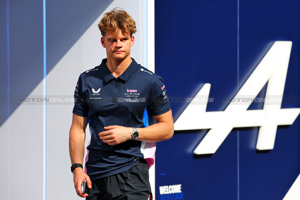 GP ARABIA SAUDITA, Paul Aron (EST) Alpine F1 Team Reserve Driver.

17.04.2025. Formula 1 World Championship, Rd 5, Saudi Arabian Grand Prix, Jeddah, Saudi Arabia, Preparation Day.

- www.xpbimages.com, EMail: requests@xpbimages.com © Copyright: Batchelor / XPB Images