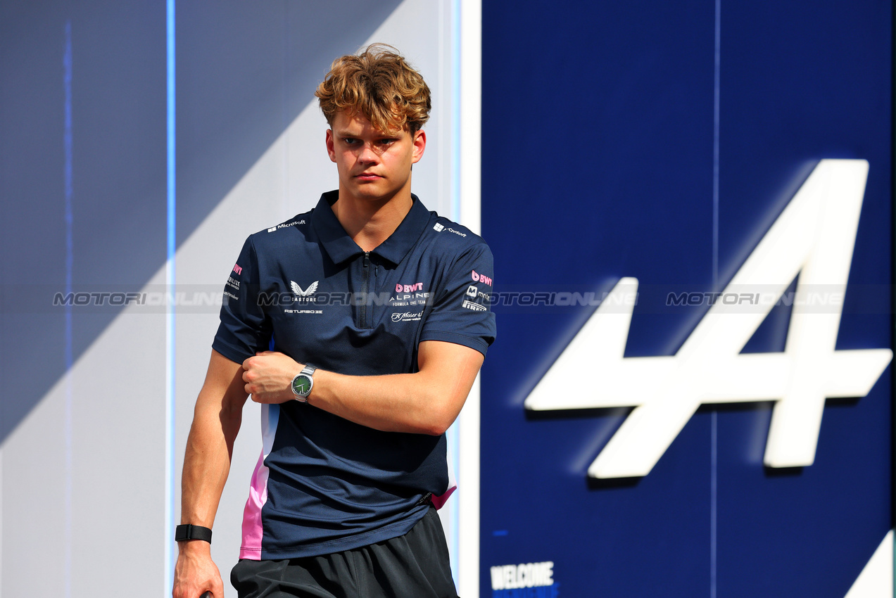 GP ARABIA SAUDITA, Paul Aron (EST) Alpine F1 Team Reserve Driver.

17.04.2025. Formula 1 World Championship, Rd 5, Saudi Arabian Grand Prix, Jeddah, Saudi Arabia, Preparation Day.

- www.xpbimages.com, EMail: requests@xpbimages.com © Copyright: Batchelor / XPB Images