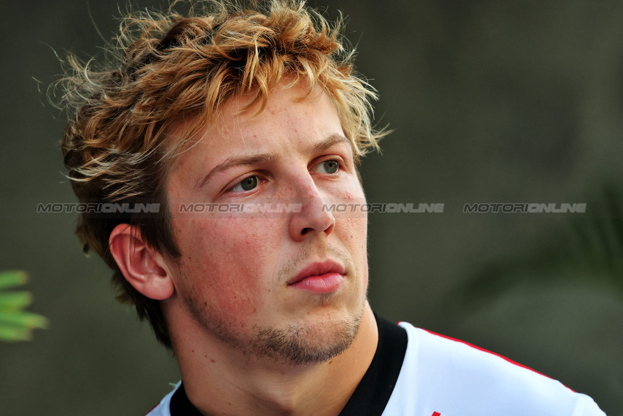 GP ARABIA SAUDITA, Liam Lawson (NZL) Racing Bulls.

17.04.2025. Formula 1 World Championship, Rd 5, Saudi Arabian Grand Prix, Jeddah, Saudi Arabia, Preparation Day.

- www.xpbimages.com, EMail: requests@xpbimages.com © Copyright: Batchelor / XPB Images