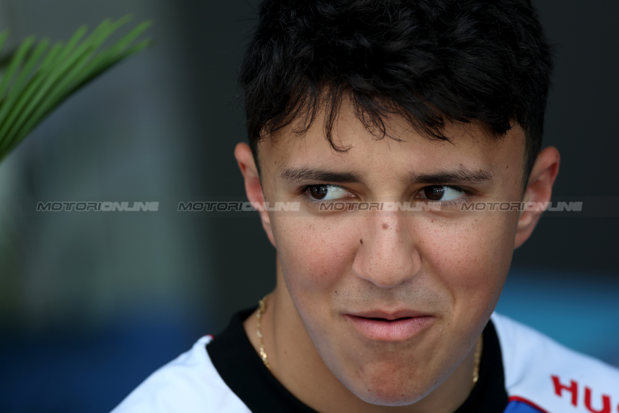 GP ARABIA SAUDITA, Isack Hadjar (FRA) Racing Bulls.

17.04.2025. Formula 1 World Championship, Rd 5, Saudi Arabian Grand Prix, Jeddah, Saudi Arabia, Preparation Day.

 - www.xpbimages.com, EMail: requests@xpbimages.com © Copyright: Coates / XPB Images