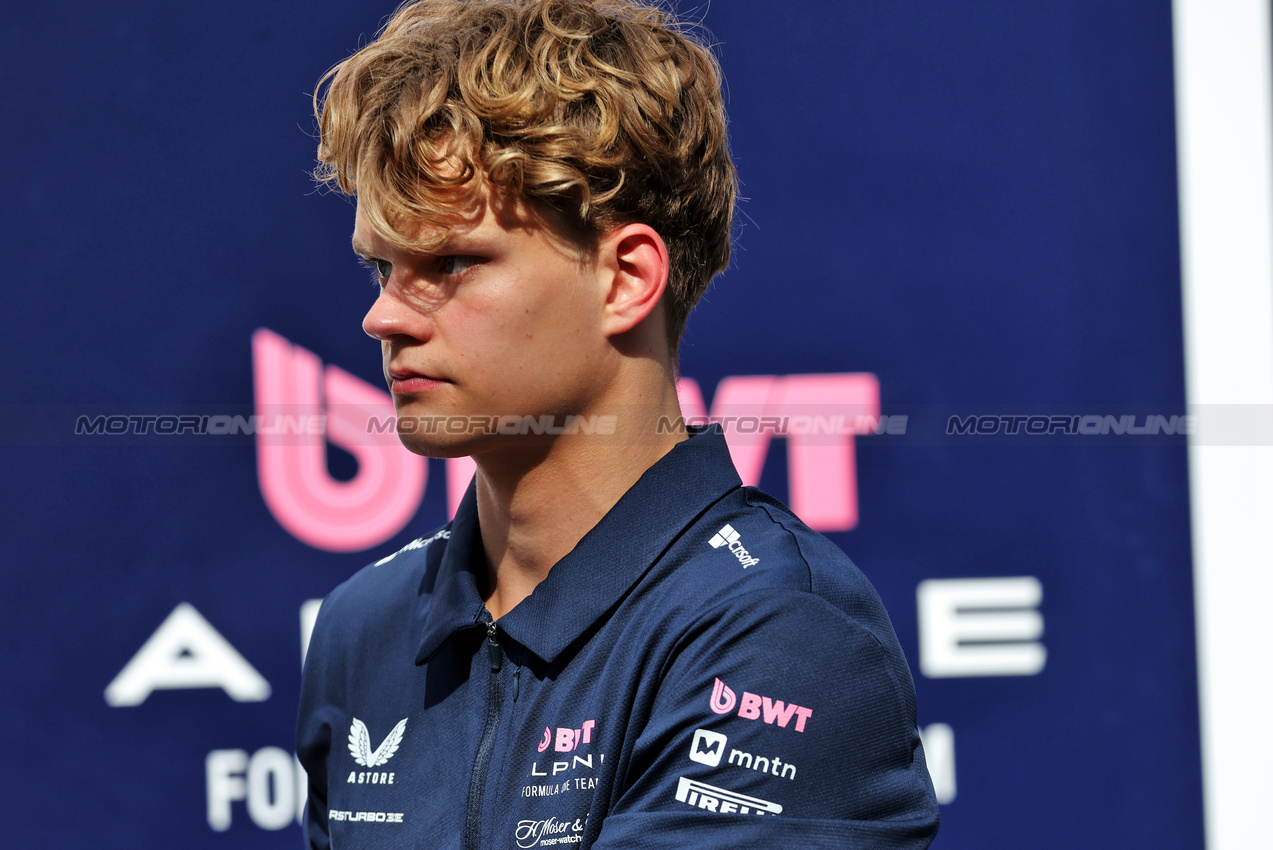 GP ARABIA SAUDITA, Paul Aron (EST) Alpine F1 Team Reserve Driver.

17.04.2025. Formula 1 World Championship, Rd 5, Saudi Arabian Grand Prix, Jeddah, Saudi Arabia, Preparation Day.

- www.xpbimages.com, EMail: requests@xpbimages.com © Copyright: Bearne / XPB Images
