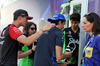 GP ARABIA SAUDITA, (L to R): Oliver Bearman (GBR) Haas F1 Team with Alexander Albon (THA) Atlassian Williams Racing e Gabriel Bortoleto (BRA) Sauber.

17.04.2025. Formula 1 World Championship, Rd 5, Saudi Arabian Grand Prix, Jeddah, Saudi Arabia, Preparation Day.

 - www.xpbimages.com, EMail: requests@xpbimages.com © Copyright: Rew / XPB Images