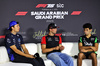 GP ARABIA SAUDITA, (L to R): Alexander Albon (THA) Atlassian Williams Racing; Oliver Bearman (GBR) Haas F1 Team; e Gabriel Bortoleto (BRA) Sauber, in the FIA Press Conference.

17.04.2025. Formula 1 World Championship, Rd 5, Saudi Arabian Grand Prix, Jeddah, Saudi Arabia, Preparation Day.

- www.xpbimages.com, EMail: requests@xpbimages.com © Copyright: Bearne / XPB Images