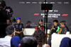 GP ARABIA SAUDITA, (L to R): Alexander Albon (THA) Atlassian Williams Racing; Oliver Bearman (GBR) Haas F1 Team; e Gabriel Bortoleto (BRA) Sauber, in the FIA Press Conference.

17.04.2025. Formula 1 World Championship, Rd 5, Saudi Arabian Grand Prix, Jeddah, Saudi Arabia, Preparation Day.

- www.xpbimages.com, EMail: requests@xpbimages.com © Copyright: Bearne / XPB Images