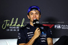 GP ARABIA SAUDITA, Alexander Albon (THA) Atlassian Williams Racing in the FIA Press Conference.

17.04.2025. Formula 1 World Championship, Rd 5, Saudi Arabian Grand Prix, Jeddah, Saudi Arabia, Preparation Day.

- www.xpbimages.com, EMail: requests@xpbimages.com © Copyright: Bearne / XPB Images
