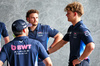GP ARABIA SAUDITA, Paul Aron (EST) Alpine F1 Team Reserve Driver (Right).

17.04.2025. Formula 1 World Championship, Rd 5, Saudi Arabian Grand Prix, Jeddah, Saudi Arabia, Preparation Day.

- www.xpbimages.com, EMail: requests@xpbimages.com © Copyright: Batchelor / XPB Images