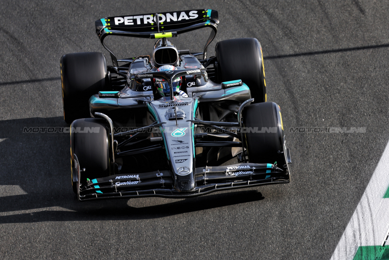 GP ARABIA SAUDITA, Andrea Kimi Antonelli (ITA) Mercedes AMG F1 W16.

18.04.2025. Formula 1 World Championship, Rd 5, Saudi Arabian Grand Prix, Jeddah, Saudi Arabia, Practice Day.

- www.xpbimages.com, EMail: requests@xpbimages.com © Copyright: Bearne / XPB Images