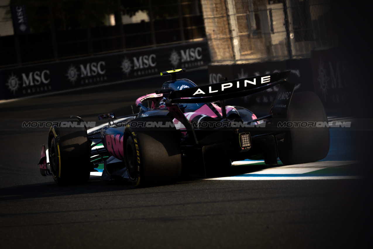 GP ARABIA SAUDITA, Jack Doohan (AUS) Alpine F1 Team A525.

18.04.2025. Formula 1 World Championship, Rd 5, Saudi Arabian Grand Prix, Jeddah, Saudi Arabia, Practice Day.

- www.xpbimages.com, EMail: requests@xpbimages.com © Copyright: Bearne / XPB Images