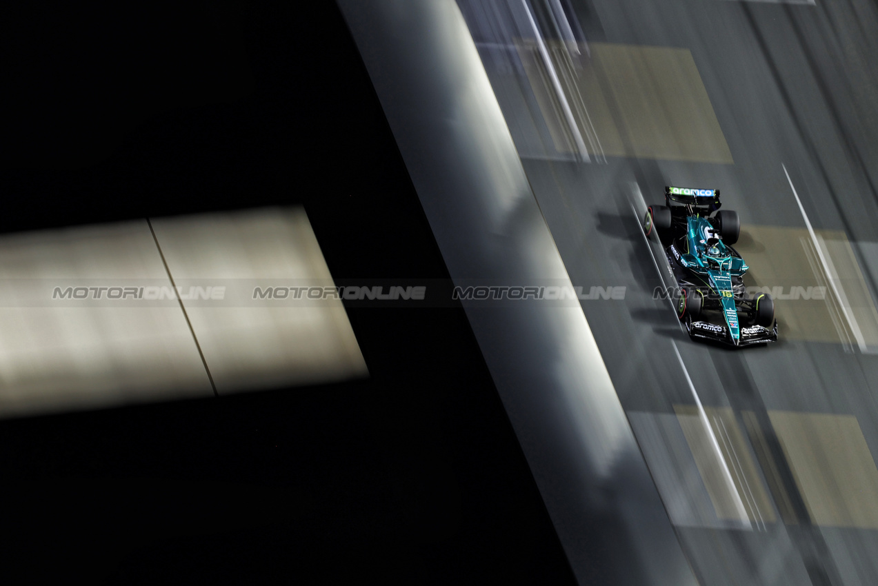 GP ARABIA SAUDITA, Lance Stroll (CDN) Aston Martin F1 Team AMR25.

18.04.2025. Formula 1 World Championship, Rd 5, Saudi Arabian Grand Prix, Jeddah, Saudi Arabia, Practice Day.

 - www.xpbimages.com, EMail: requests@xpbimages.com © Copyright: Rew / XPB Images