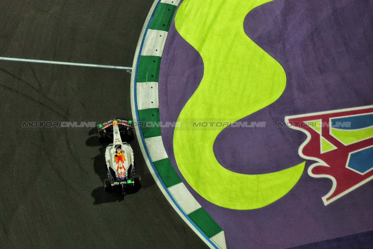 GP ARABIA SAUDITA, Liam Lawson (NZL) Racing Bulls VCARB 02.

18.04.2025. Formula 1 World Championship, Rd 5, Saudi Arabian Grand Prix, Jeddah, Saudi Arabia, Practice Day.

 - www.xpbimages.com, EMail: requests@xpbimages.com © Copyright: Rew / XPB Images