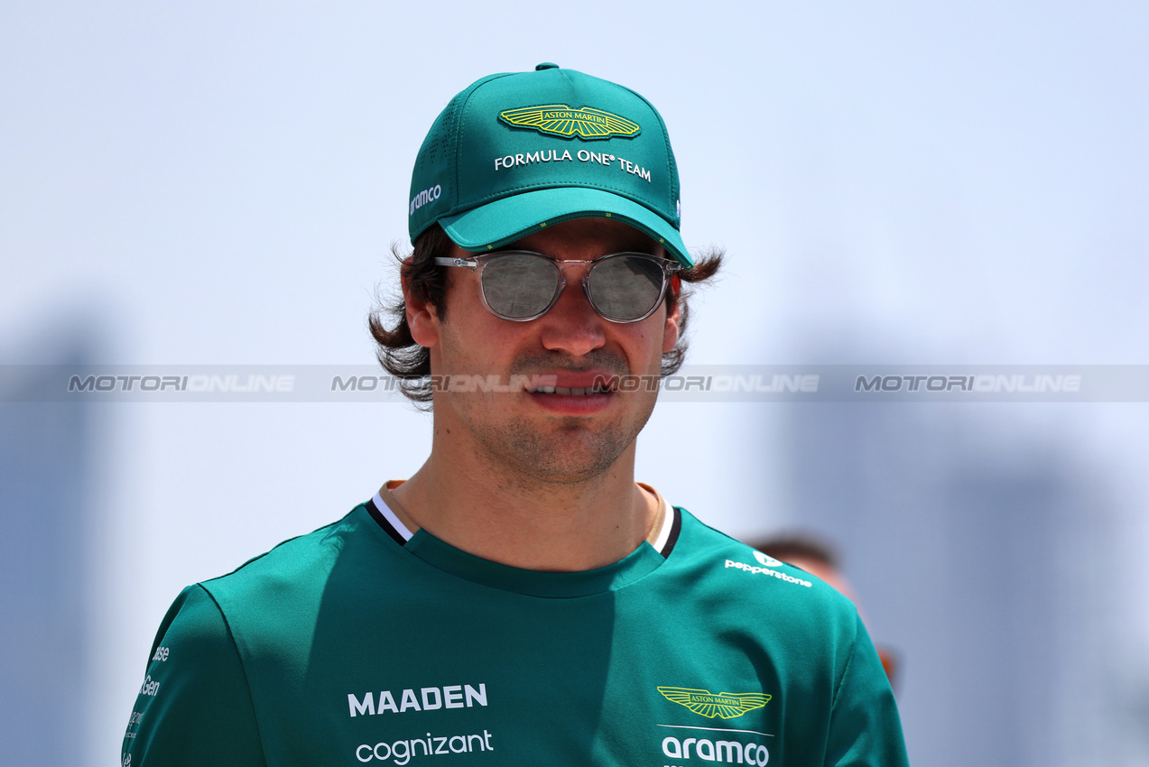GP ARABIA SAUDITA, Lance Stroll (CDN) Aston Martin F1 Team.

18.04.2025. Formula 1 World Championship, Rd 5, Saudi Arabian Grand Prix, Jeddah, Saudi Arabia, Practice Day.

 - www.xpbimages.com, EMail: requests@xpbimages.com © Copyright: Rew / XPB Images