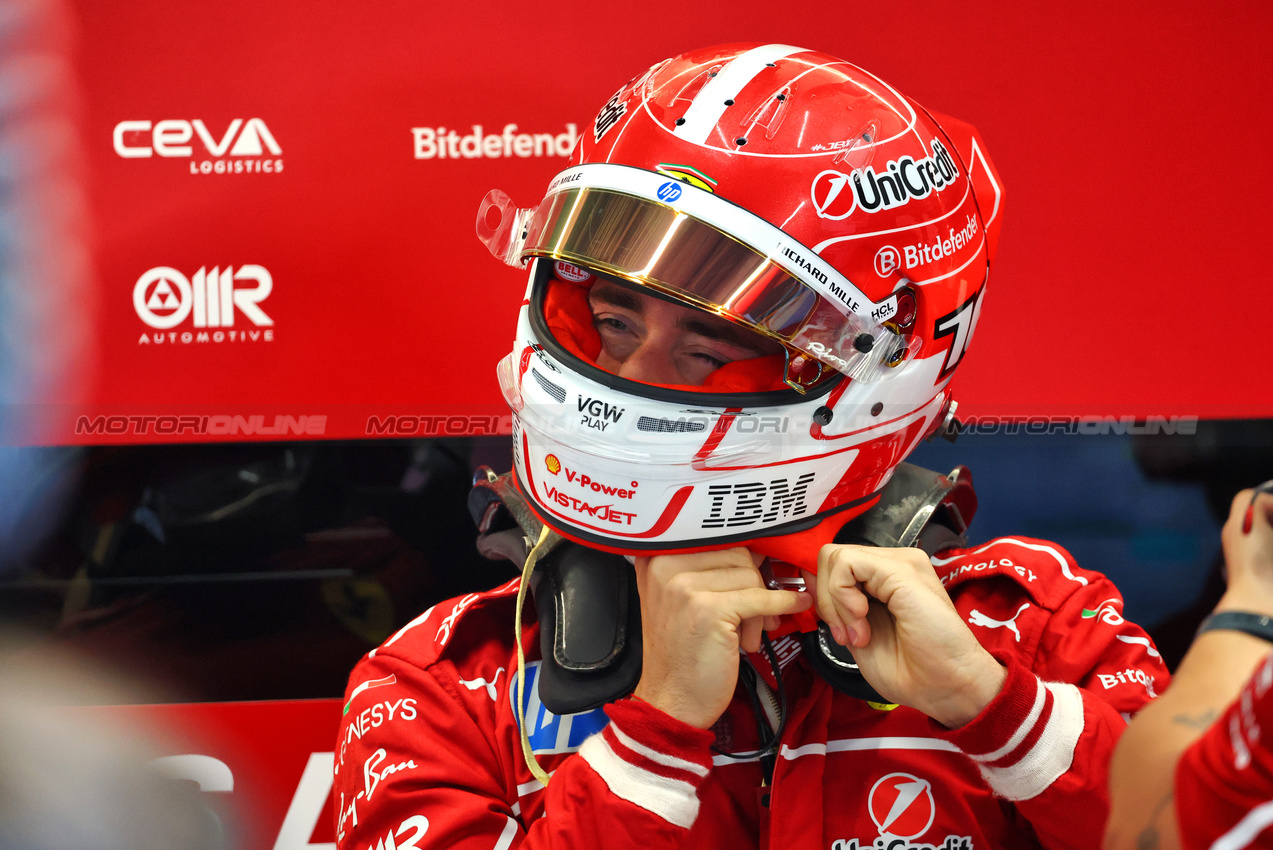 GP ARABIA SAUDITA, Charles Leclerc (MON) Ferrari.

18.04.2025. Formula 1 World Championship, Rd 5, Saudi Arabian Grand Prix, Jeddah, Saudi Arabia, Practice Day.

- www.xpbimages.com, EMail: requests@xpbimages.com © Copyright: Batchelor / XPB Images