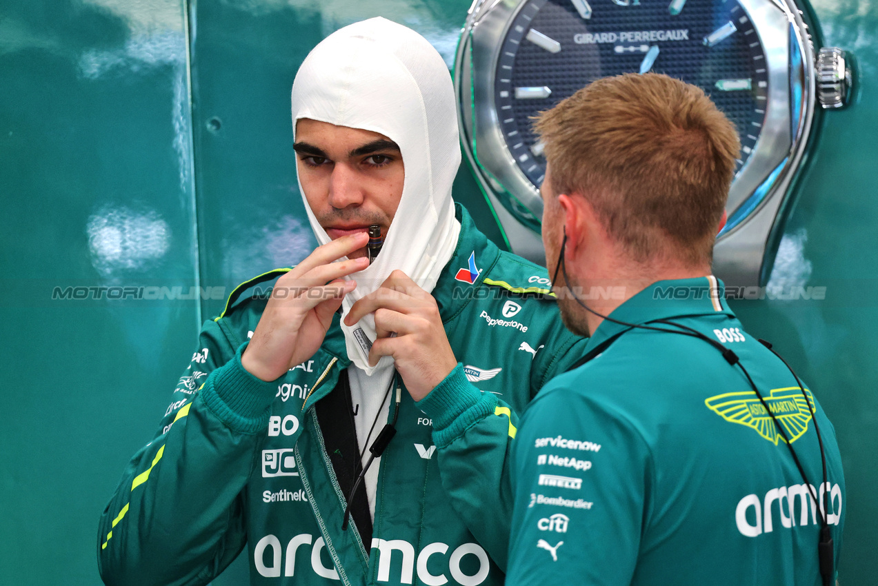 GP ARABIA SAUDITA, Lance Stroll (CDN) Aston Martin F1 Team.

18.04.2025. Formula 1 World Championship, Rd 5, Saudi Arabian Grand Prix, Jeddah, Saudi Arabia, Practice Day.

- www.xpbimages.com, EMail: requests@xpbimages.com © Copyright: Batchelor / XPB Images