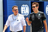 GP ARABIA SAUDITA, (L to R): Nicholas Tombazis (GRE) FIA Single Seater Director with George Russell (GBR) Mercedes AMG F1.

18.04.2025. Formula 1 World Championship, Rd 5, Saudi Arabian Grand Prix, Jeddah, Saudi Arabia, Practice Day.

- www.xpbimages.com, EMail: requests@xpbimages.com © Copyright: Batchelor / XPB Images