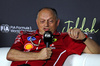 GP ARABIA SAUDITA, Frederic Vasseur (FRA) Ferrari Team Principal in the FIA Press Conference.

18.04.2025. Formula 1 World Championship, Rd 5, Saudi Arabian Grand Prix, Jeddah, Saudi Arabia, Practice Day.

 - www.xpbimages.com, EMail: requests@xpbimages.com © Copyright: Rew / XPB Images