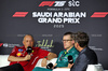 GP ARABIA SAUDITA, (L to R): Frederic Vasseur (FRA) Ferrari Team Principal with Andy Cowell (GBR) Aston Martin F1 Team Group CEO e Team Principal in the FIA Press Conference.

18.04.2025. Formula 1 World Championship, Rd 5, Saudi Arabian Grand Prix, Jeddah, Saudi Arabia, Practice Day.

 - www.xpbimages.com, EMail: requests@xpbimages.com © Copyright: Rew / XPB Images