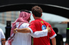 GP ARABIA SAUDITA, (L to R): Prince Khalid Bin Sultan Al Faisal (KSA) President of the Saudi Automobile e Motorcycle Federation with Charles Leclerc (MON) Ferrari.

18.04.2025. Formula 1 World Championship, Rd 5, Saudi Arabian Grand Prix, Jeddah, Saudi Arabia, Practice Day.

 - www.xpbimages.com, EMail: requests@xpbimages.com © Copyright: Rew / XPB Images
