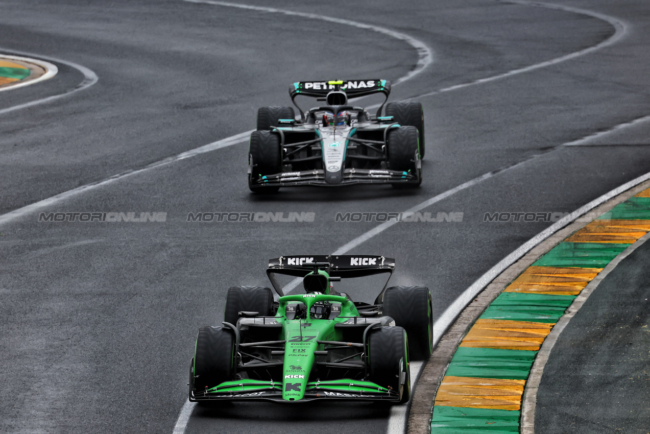 GP AUSTRALIA, Nico Hulkenberg (GER) Sauber C45.

16.03.2025. Formula 1 World Championship, Rd 1, Australian Grand Prix, Albert Park, Melbourne, Australia, Gara Day.

- www.xpbimages.com, EMail: requests@xpbimages.com © Copyright: Batchelor / XPB Images