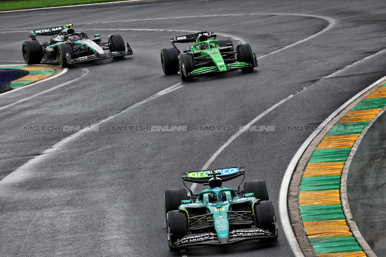 GP AUSTRALIA, Lance Stroll (CDN) Aston Martin F1 Team AMR25.

16.03.2025. Formula 1 World Championship, Rd 1, Australian Grand Prix, Albert Park, Melbourne, Australia, Gara Day.

- www.xpbimages.com, EMail: requests@xpbimages.com © Copyright: Batchelor / XPB Images
